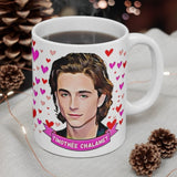 Timothée Chalamet Cute Mug. Great Present For Dune Fans! Handmade Locally!