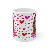 Russell Brand Cute Gift Mug. Stunning Oil Painting Design. Great Fan Present! Handmade Locally