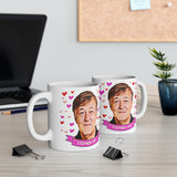 Stephen Fry Cute Gift Mug. Stunning Oil Painting Design. Great Fan Present! Handmade Locally