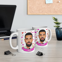 Drake Cute Gift Mug. Stunning Oil Painting Design. Great Fan Present! Handmade Locally