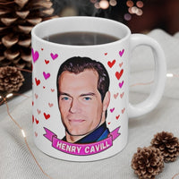 Henry Cavill Cute Mug. Great Present For Fans! Handmade in England