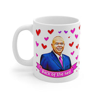 Professor Jonathan Van Tam Appreciation Society, "Back Of The Net!" Gift Quote Fan Mug -Handmade in England