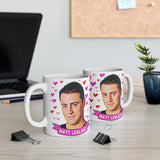 Matt LeBlanc Cute Mug. Stunning Oil Painting Design. Great Present For Joey Friends Fans! Handmade.