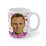 Daniel Craig Cute Mug. Great Present For Fans! Handmade in England