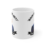 Professor Jonathan Van Tam "Back of the NET!" JVT Gift Fan Mug. Handmade in England