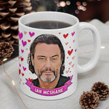 Ian McShane Cute Gift Mug. Stunning Oil Painting Design. Great Fan Present! Handmade Locally