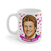 Michael Ball Cute Gift Mug. Stunning Oil Painting Design. Great Fan Present! Handmade Locally