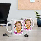 Val Kilmer Cute Gift Mug. Stunning Oil Painting Design. Great Fan Present! Handmade Locally