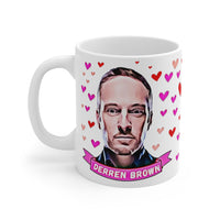 Derren Brown Cute Gift Mug. Stunning Oil Painting Design. Great Fan Present! Handmade in England.