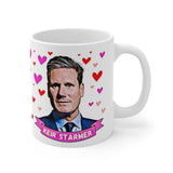 Labour Leader Keir Starmer Appreciation Society Gift Fan Mug. Labour Party Present. Handmade in England