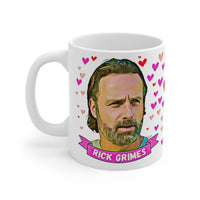 Rick Grimes Cute Gift Mug. Stunning Oil Painting Design. Great Walking Dead Fan Present! Handmade Locally