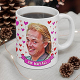 Rick Mayall Cute Gift Mug. Stunning Oil Painting Design. Great Fan Present! Handmade Locally