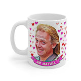 Rick Mayall Cute Gift Mug. Stunning Oil Painting Design. Great Fan Present! Handmade Locally