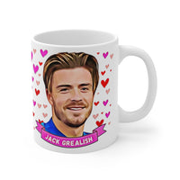 Jack Grealish Cute Gift Mug. Stunning Oil Painting Design. Great Fan Present! Handmade Locally