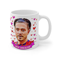 Jack Grealish Cute Gift Mug. Stunning Oil Painting Design. Great Fan Present! Handmade Locally