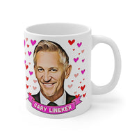 Gary Lineker Cute Gift Mug. Stunning Oil Painting Design. Great Fan Present! Handmade Locally