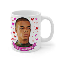 Jacob Anderson Cute Gift Mug. Stunning Oil Painting Design. Great Fan Present! Handmade Locally