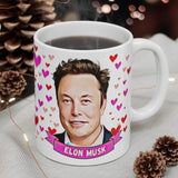 Elon Musk Cute Gift Mug. Stunning Oil Painting Design. Great Fan Present! Handmade Locally