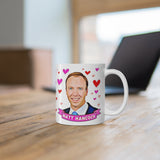 Matt Hancock Appreciation Society Gift Fan Mug. Conservative Party Present. Handmade in England