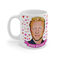 Boris becker  Cute Gift Mug. Stunning Oil Painting Design. Great Fan Present! Handmade Locally!