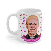 Archbishop of Canterbury Cute Gift Mug. Stunning Oil Painting Design. Great Present! Handmade Locally