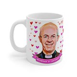 Archbishop of Canterbury Cute Gift Mug. Stunning Oil Painting Design. Great Present! Handmade Locally