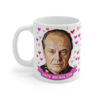 Jack Nicholson  Cute Gift Mug. Stunning Oil Painting Design. Great Fan Present! Handmade in USA