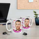 Sam Smith Cute Gift Mug. Stunning Oil Painting Design. Great Fan Present! Handmade Locally