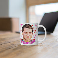 Elijah Wood Cute Gift Mug. Stunning Oil Painting Design. Great Fan Present! Handmade Locally