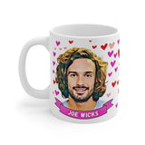 Joe Wicks Cute Gift Mug. Stunning Oil Painting Design. Great Fan Present! Handmade in England.