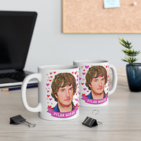 Dylan Moran Cute Gift Mug. Stunning Oil Painting Design. Great Fan Present! Handmade Locally