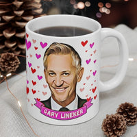 Gary Lineker Cute Gift Mug. Stunning Oil Painting Design. Great Fan Present! Handmade Locally