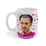 Jack Grealish Cute Gift Mug. Stunning Oil Painting Design. Great Fan Present! Handmade Locally