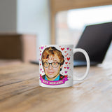 Rick Moranis Cute Gift Mug. Stunning Oil Painting Design. Great Fan Present! Handmade Locally