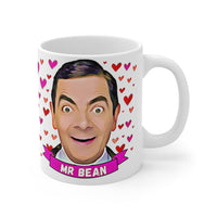 Mr Bean Rowan Atkinson Cute Gift Mug. Stunning Oil Painting Design. Great Fan Present! Handmade Locally