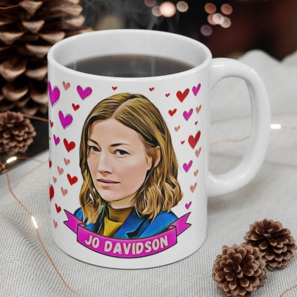 Detective Superintendent Jo Davidson Cute Gift Mug. Present For Line Of Duty Fans. Handmade in England.