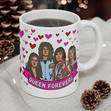 Queen Cute Gift Mug. Stunning Oil Painting Design. Great Fan Present! Handmade Locally