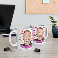 Bruce Forsyth Cute Gift Mug. Stunning Oil Painting Design. Great Fan Present! Handmade Locally