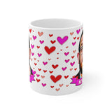 Nick Frost Cute Gift Mug. Stunning Oil Painting Design. Great Fan Present! Handmade Locally