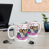 ABBA Forever! Cute Gift Mug. Stunning Oil Painting Design. Great Fan Present! Handmade Locally