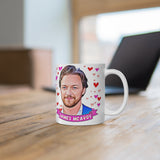 James McAvoy Cute Gift Mug. Stunning Oil Painting Design. Great Fan Present! Handmade Locally