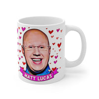 Matt Lucas Cute Gift Mug. Stunning Oil Painting Design. Great Little Britain Fan Present! Handmade Locally