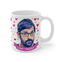 Louis Theroux Cute Mug. Great Present For Fans! Handmade in England