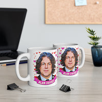 Alan Davies Cute Gift Mug. Stunning Oil Painting Design. Great Fan Present! Handmade Locally