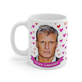 Dolph Lundgren Cute Gift Mug. Stunning Oil Painting Design. Great Fan Present! Handmade