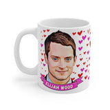 Elijah Wood Cute Gift Mug. Stunning Oil Painting Design. Great Fan Present! Handmade Locally