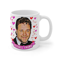 Russell Crowe Cute Gift Mug. Stunning Oil Painting Design. Great Fan Present! Handmade Locally