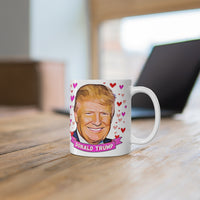 Donald Trump  Cute Gift Mug. Stunning Oil Painting Design. Great Fan Present! Handmade in USA!