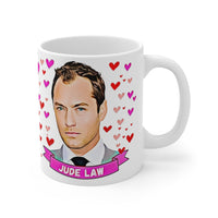 Jude Law Cute Gift Mug. Stunning Oil Painting Design. Great Fan Present! Handmade Locally