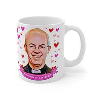 Archbishop of Canterbury Cute Gift Mug. Stunning Oil Painting Design. Great Present! Handmade Locally